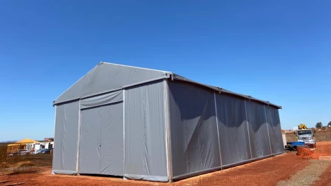 Tenda Galpão/Galpão Duas Águas