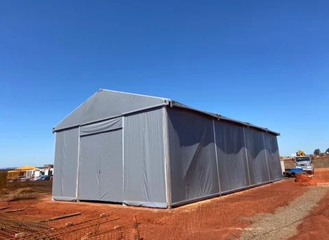 Tenda Galpão/Galpão Duas Águas