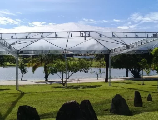 Promoção Tenda Piramidal 8X8